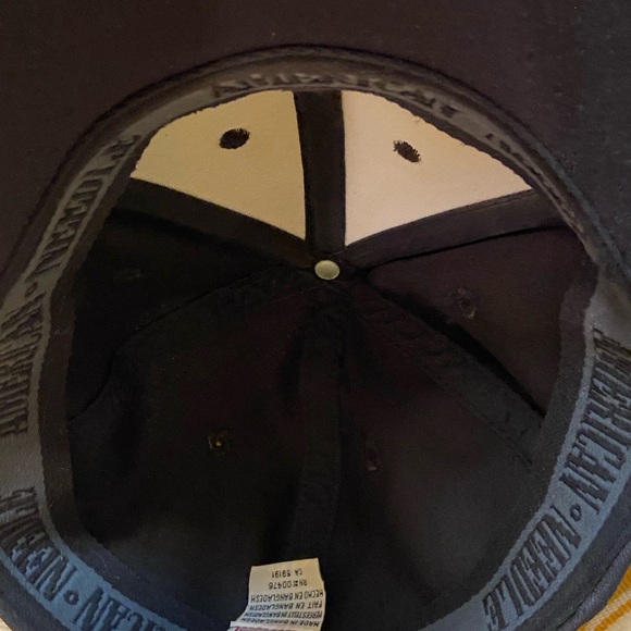 Riviera Country Club Black Baseball Hat Cap American Needle XL TechStretch - Picture 4 of 5